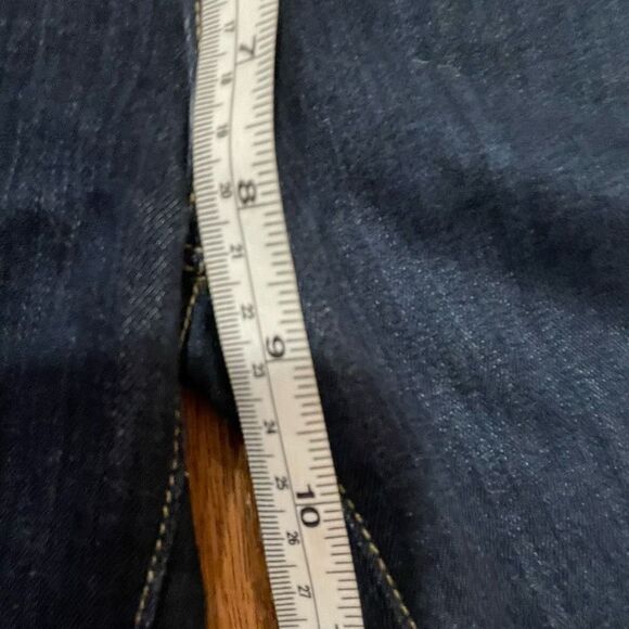 Paige skyline crop dark wash jeans size 27 - Picture 5 of 10